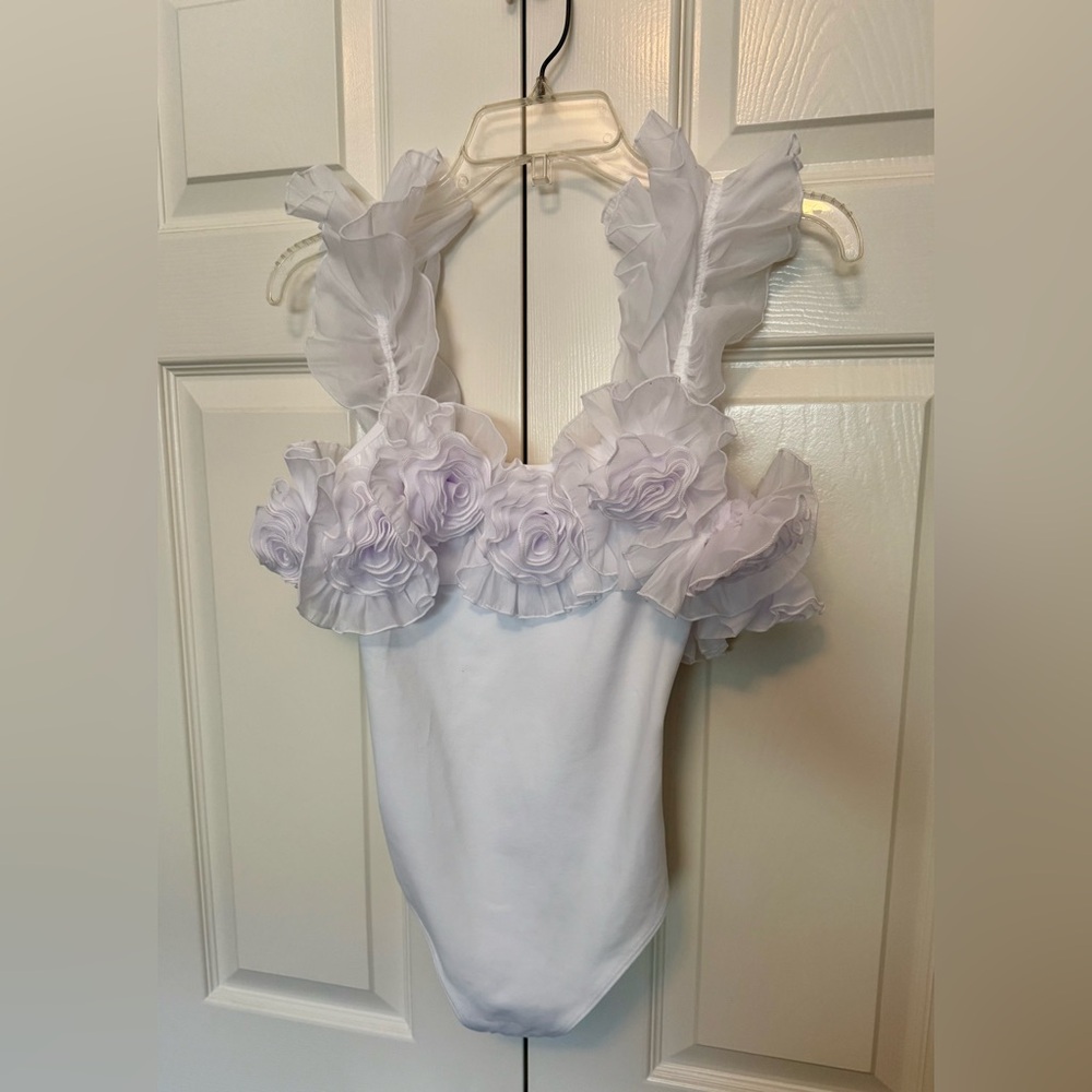 Free People Flower Bodysuit